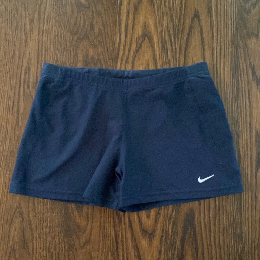 Nike Women’s Navy Dri-Fit Boy Shorts | Size XS